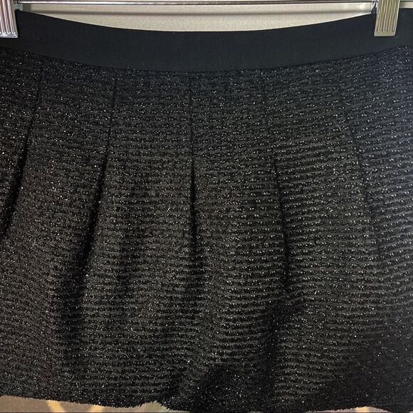 LOFT Petite Sparkle Pleated Full Skirt, size 2P - Picture 3 of 9